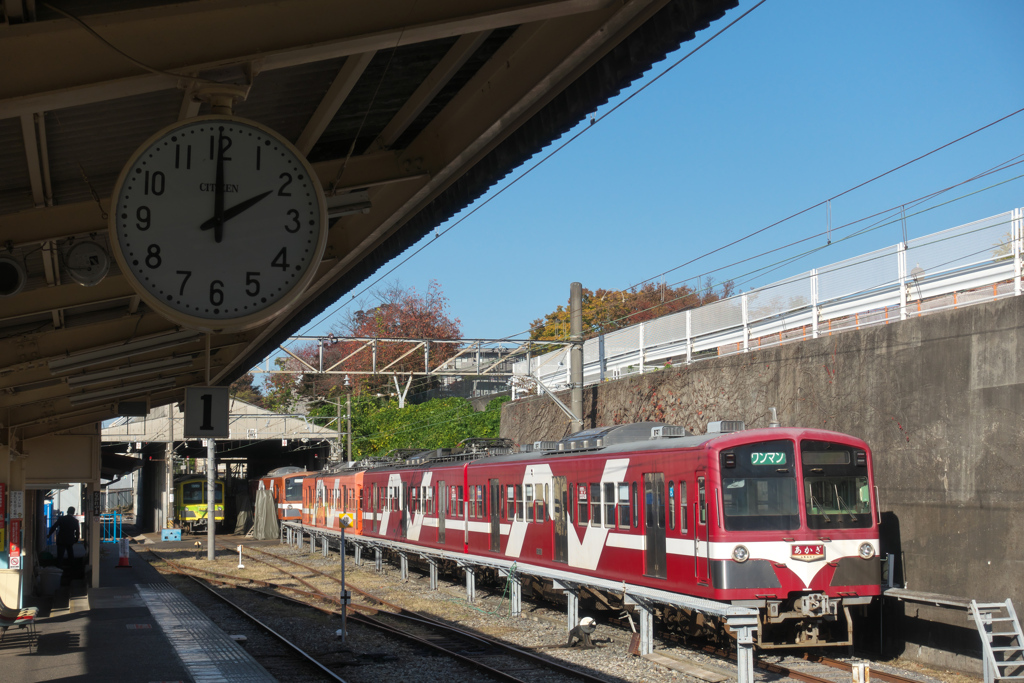 流山駅の時計