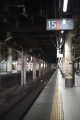 上野駅15番線