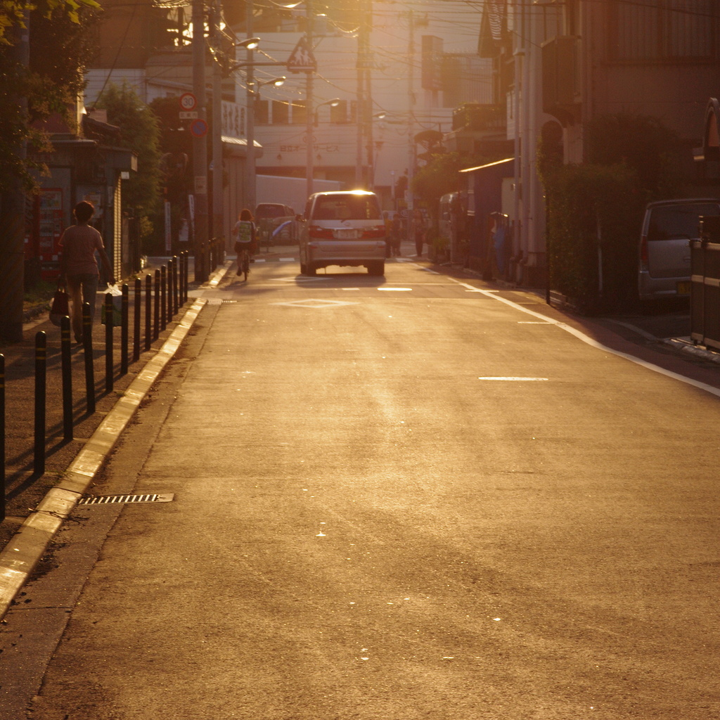 どこかの夕方