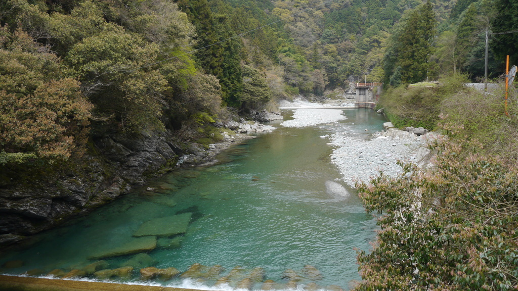 石鎚の加茂川