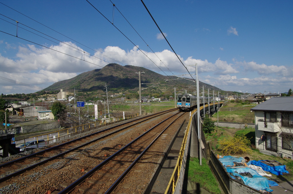讃岐府中駅から