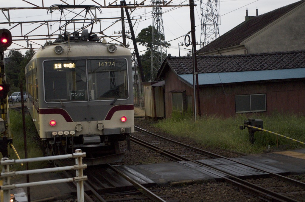地鉄・寺田駅にて