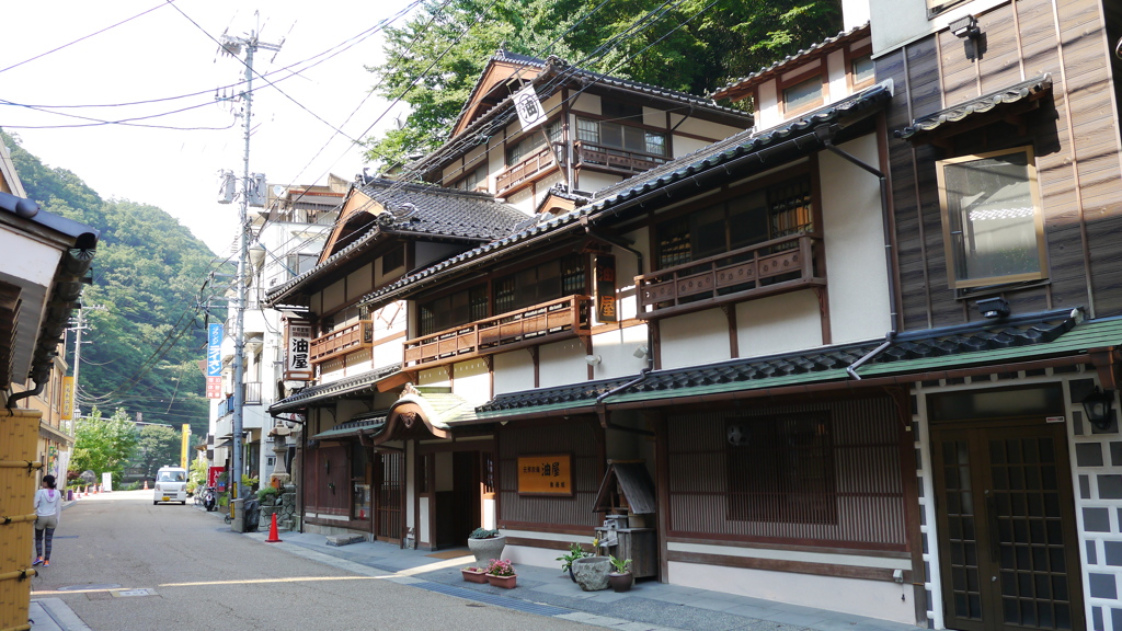 湯原温泉・油屋