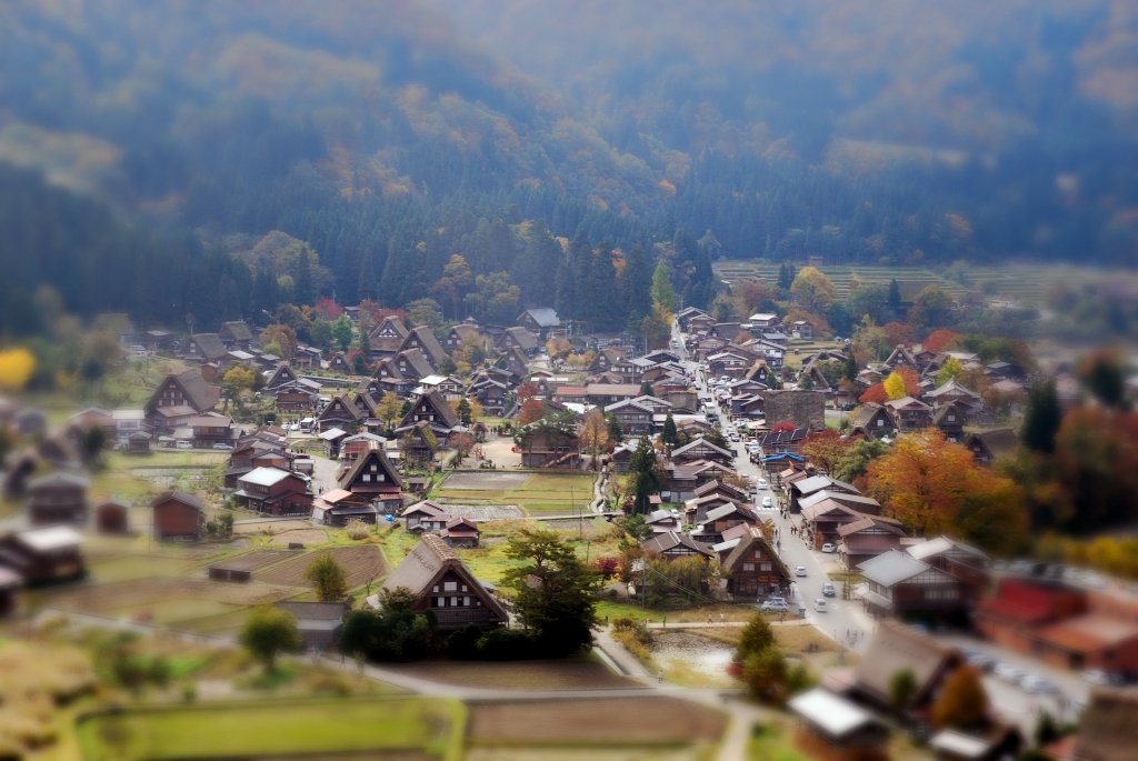 秋の白川郷