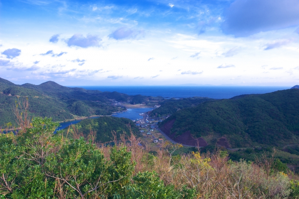 甑島の風景　浦内