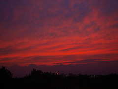 燃える空