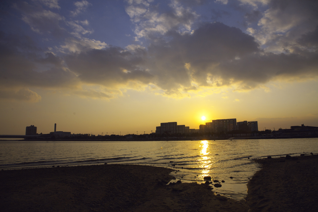 ２０１００１１７　夕日