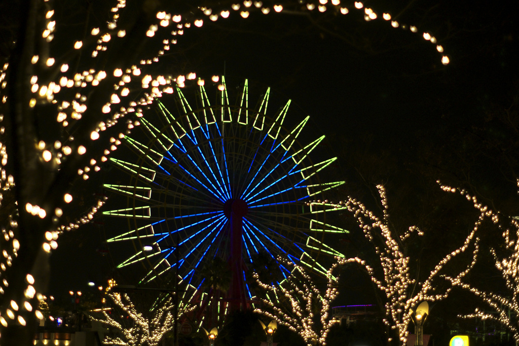 神戸　ハーバーランド　夜景