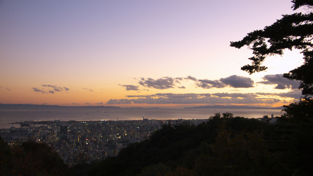 神戸　夕景