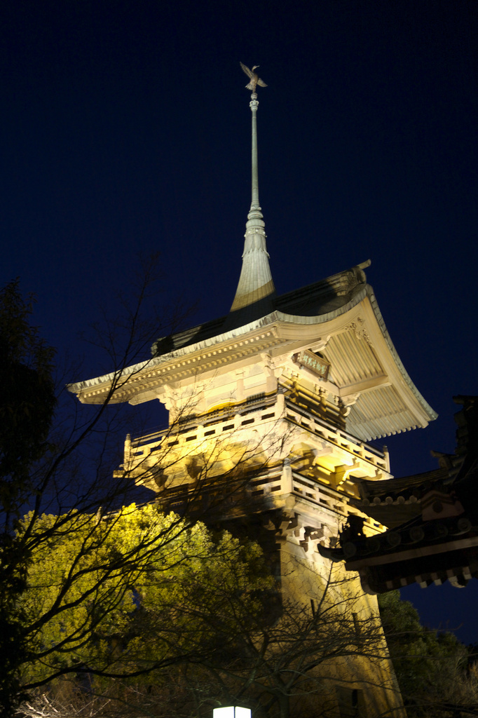 京都東山花灯路　祇園閣