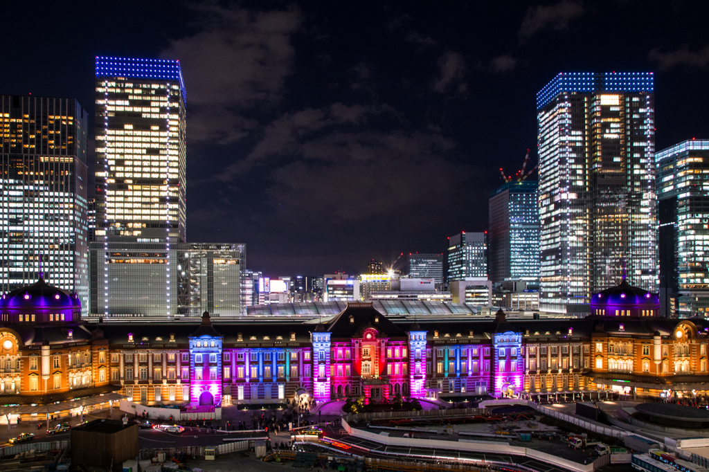 東京ミチテラス15 東京駅スペシャルライトアップ 3 By Shiro Id 写真共有サイト Photohito