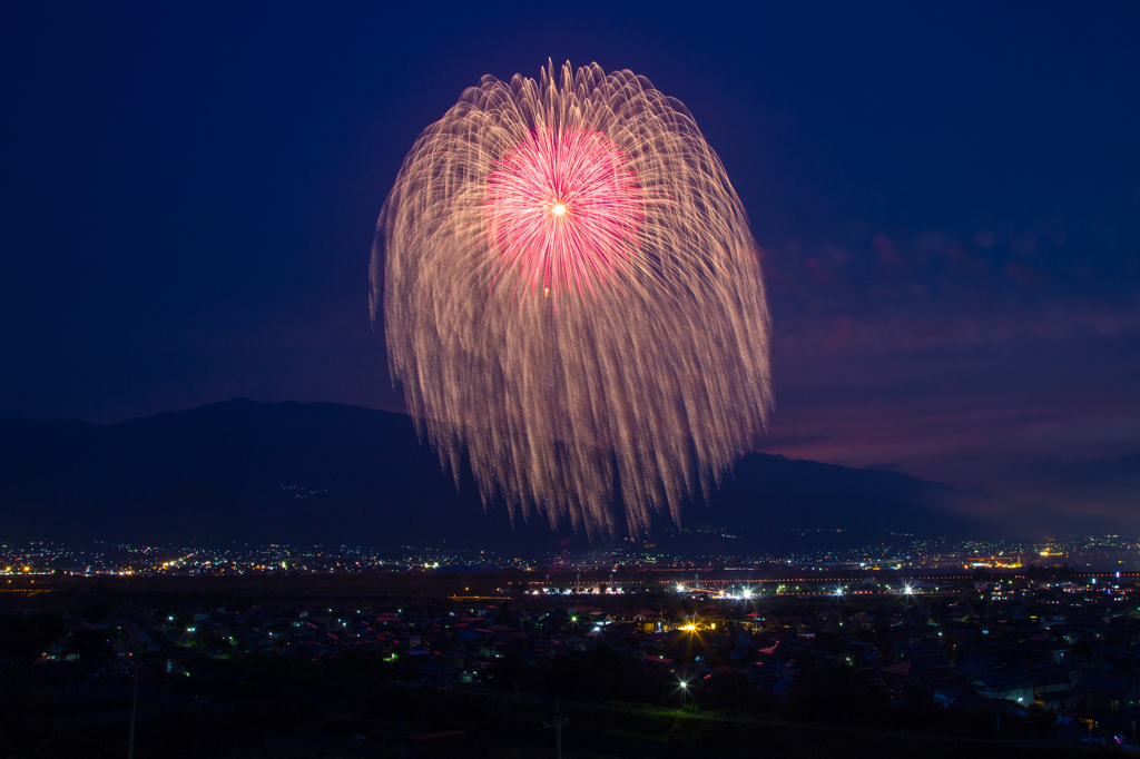 第27回神明の花火 2尺玉