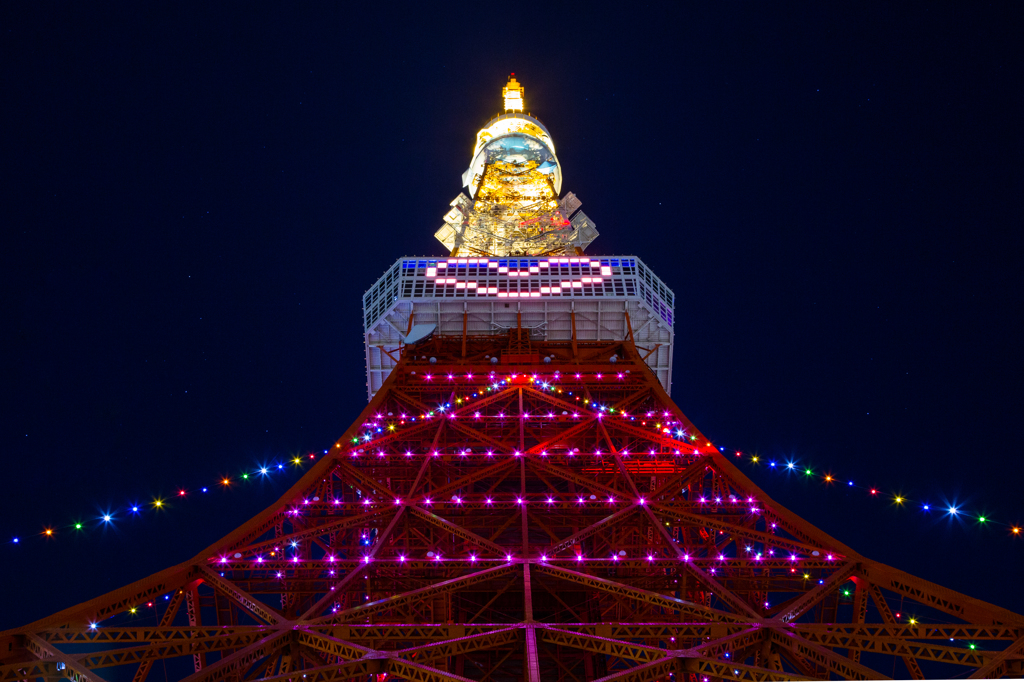 東京タワー クリスマス・ライトダウンストーリー2015 /1 