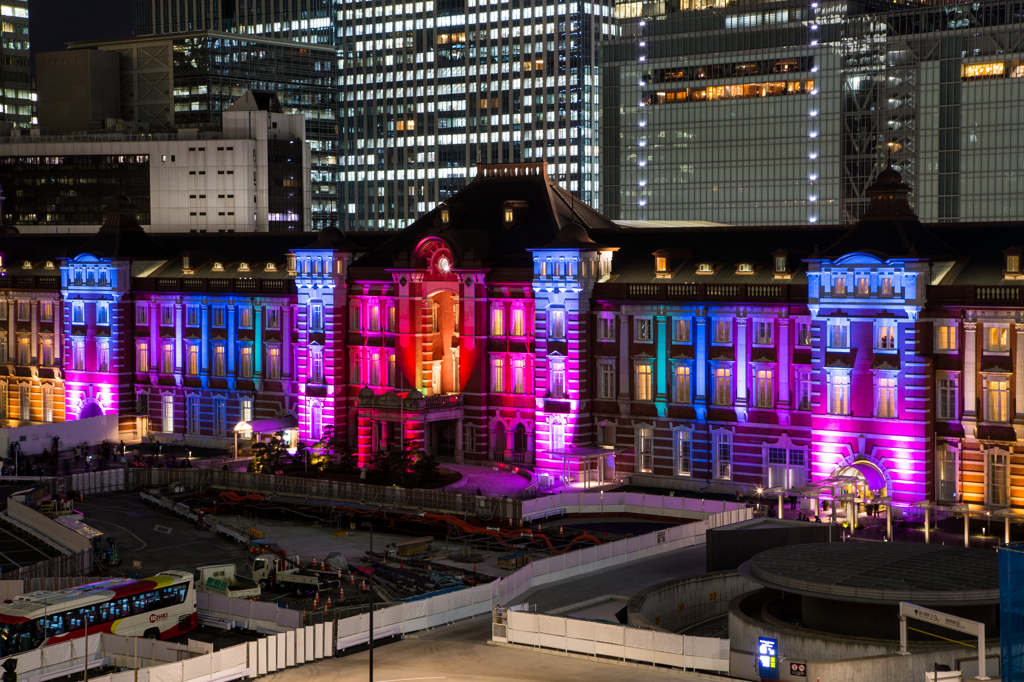 東京ミチテラス2015 東京駅スペシャルライトアップ /2