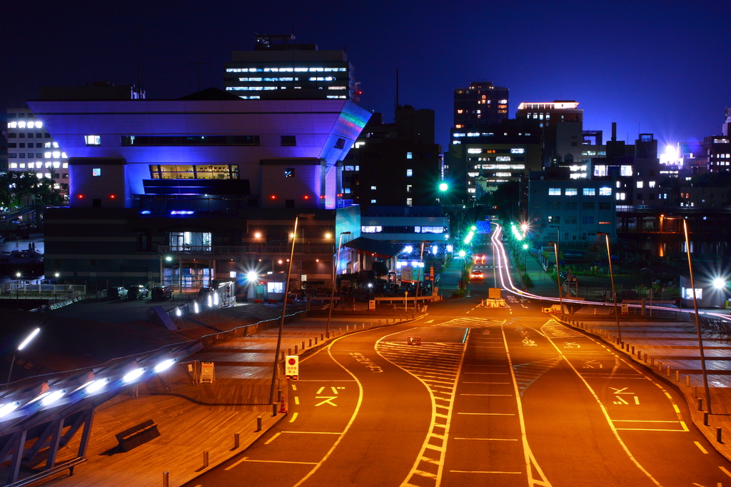 横浜大さん橋より夜景/1