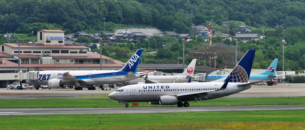 岡山空港　