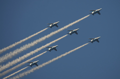 Blue impulse in TOKYO