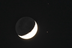 月と火星と。。。