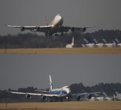 参考に　747の離陸