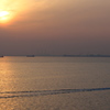 朝の東京湾