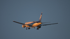 夕日のゴーアラウンド