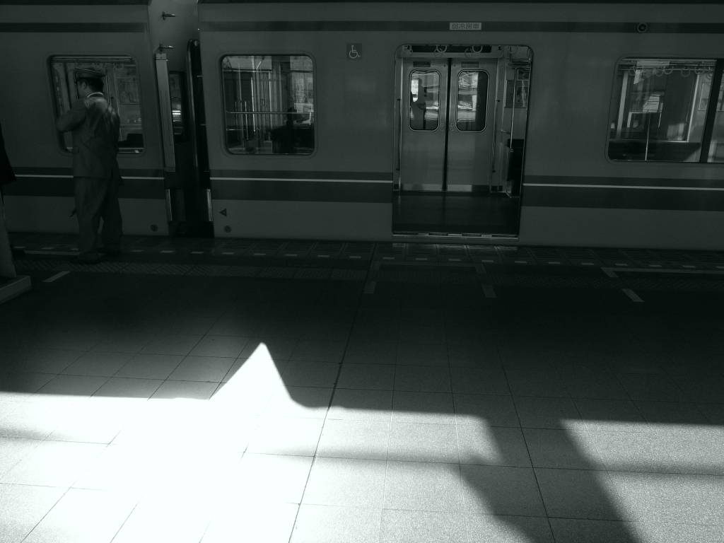 和光市駅にて