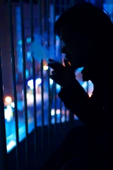 night smoking