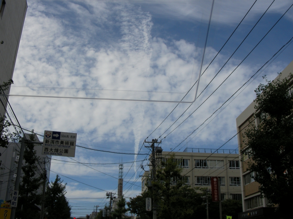 新潟の空