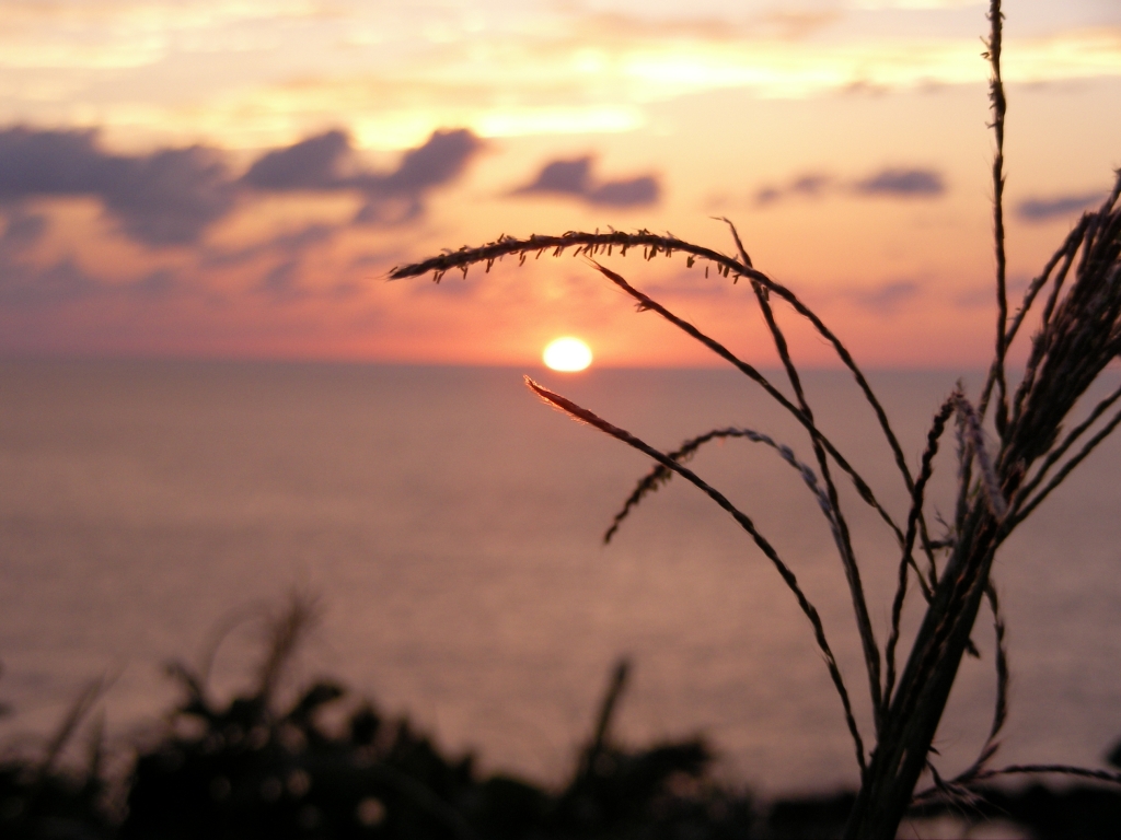 新潟の夕焼け