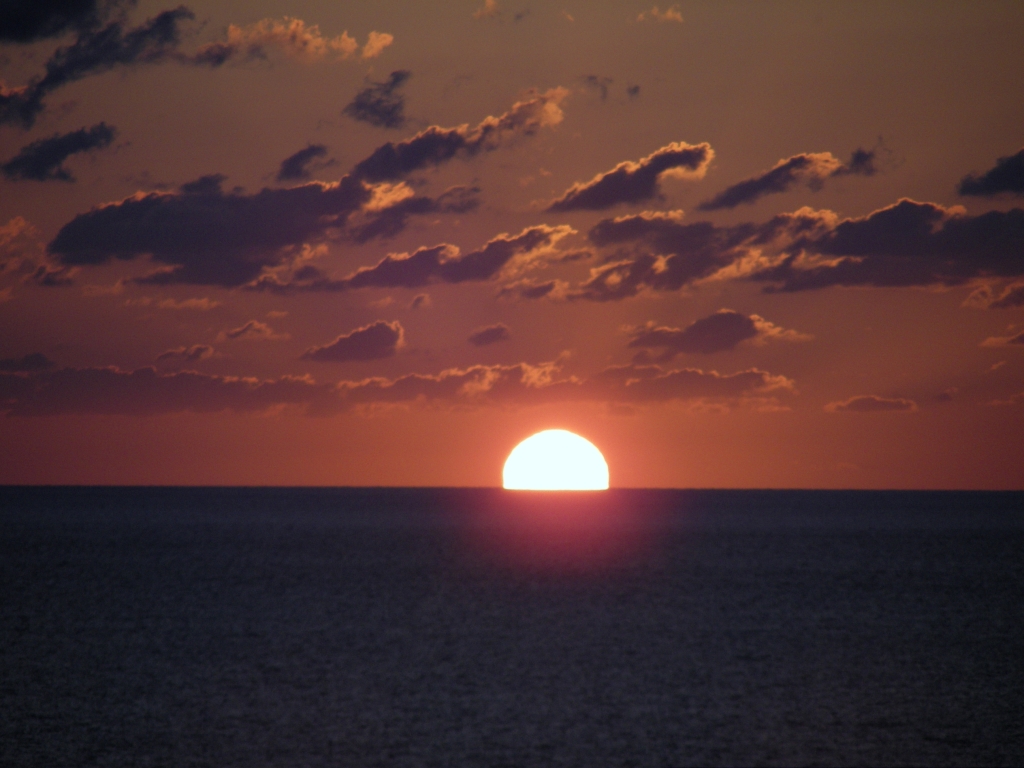 新潟の夕焼け