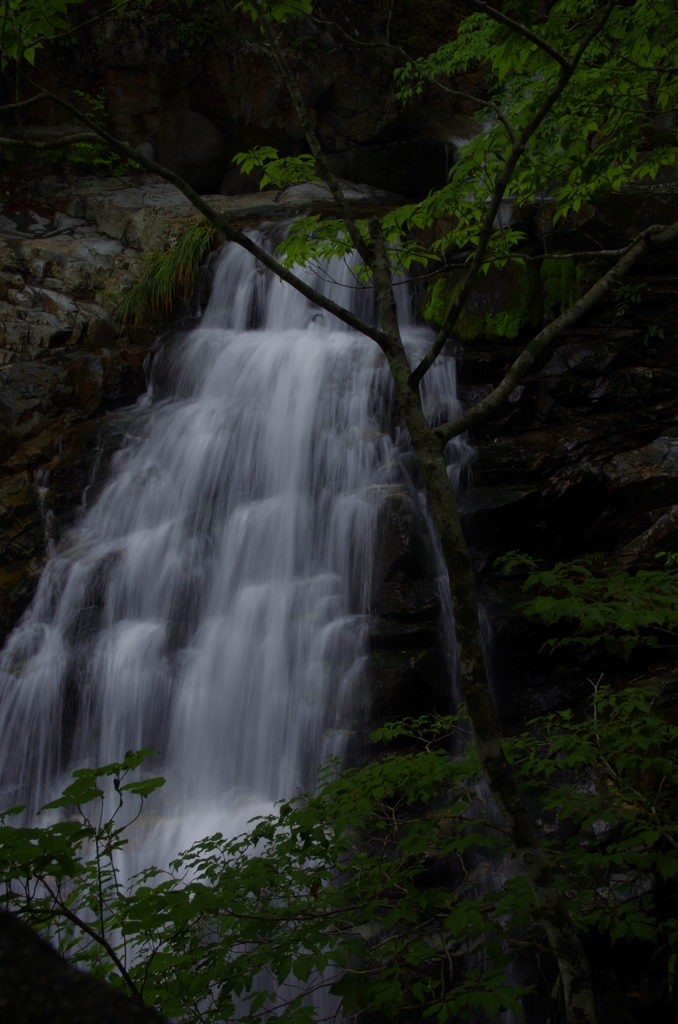 龍王峡　虹見の滝