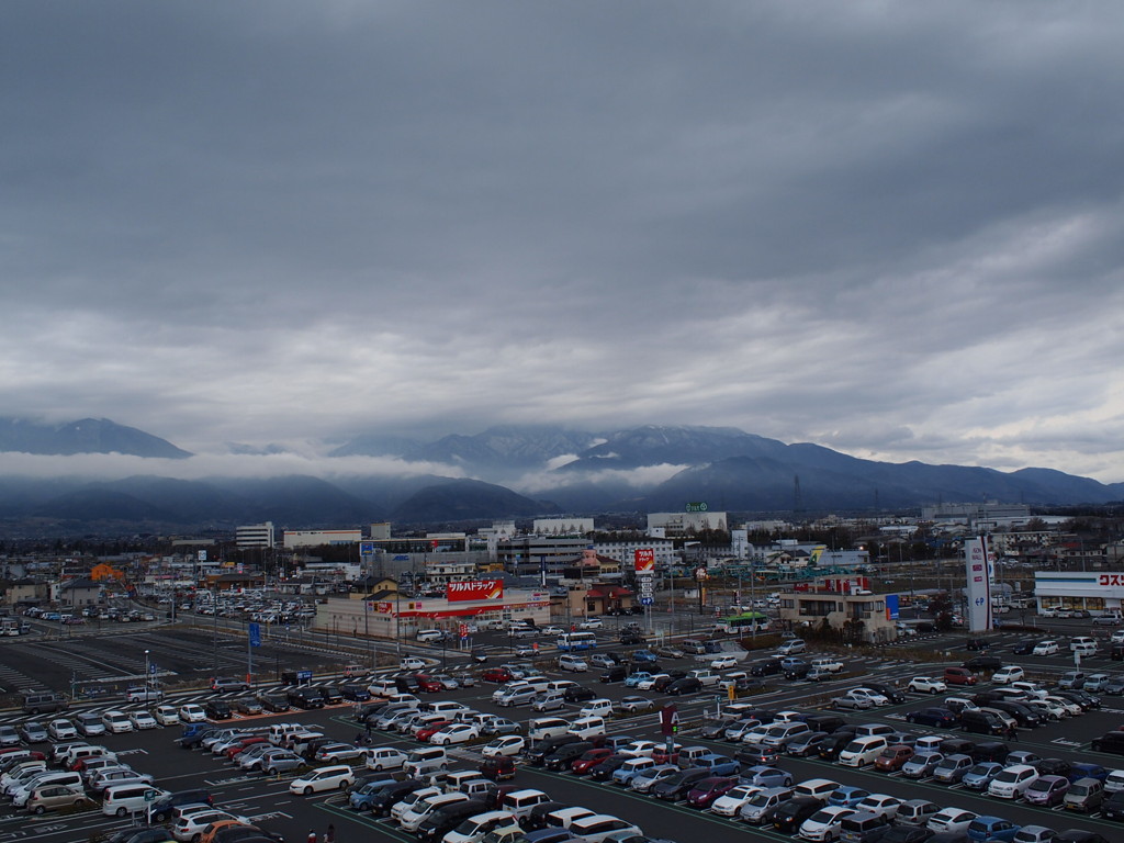 甲府の町並み