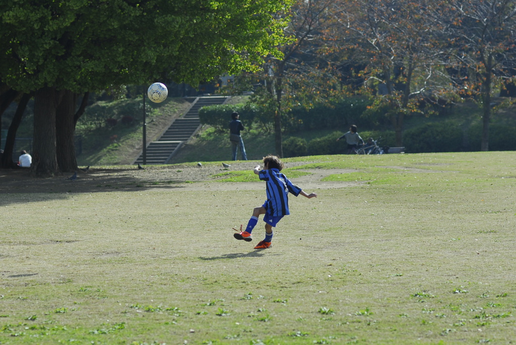 休日の過ごし方『サッカー』