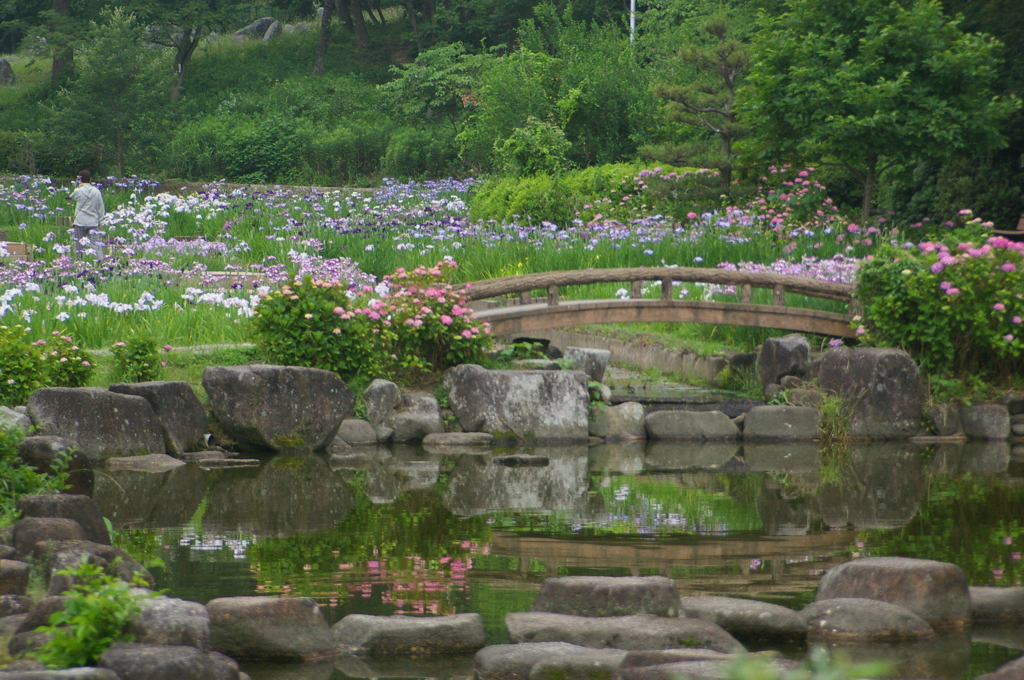 大高緑地公園にて