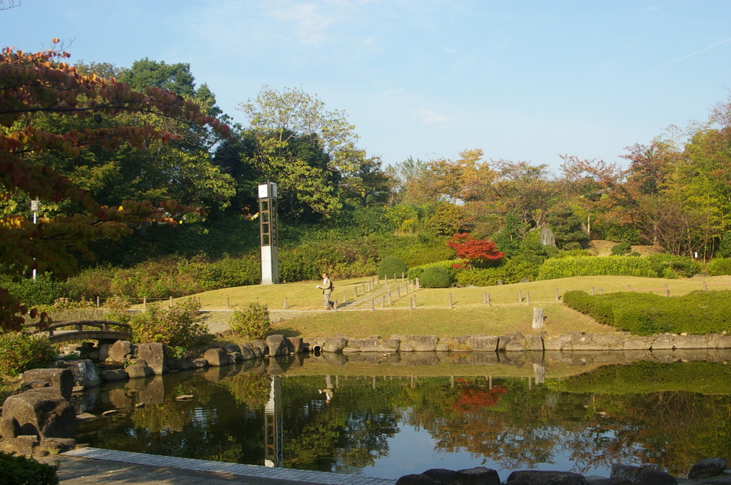 大高緑地公園にて