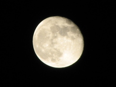 今日のお月さま　