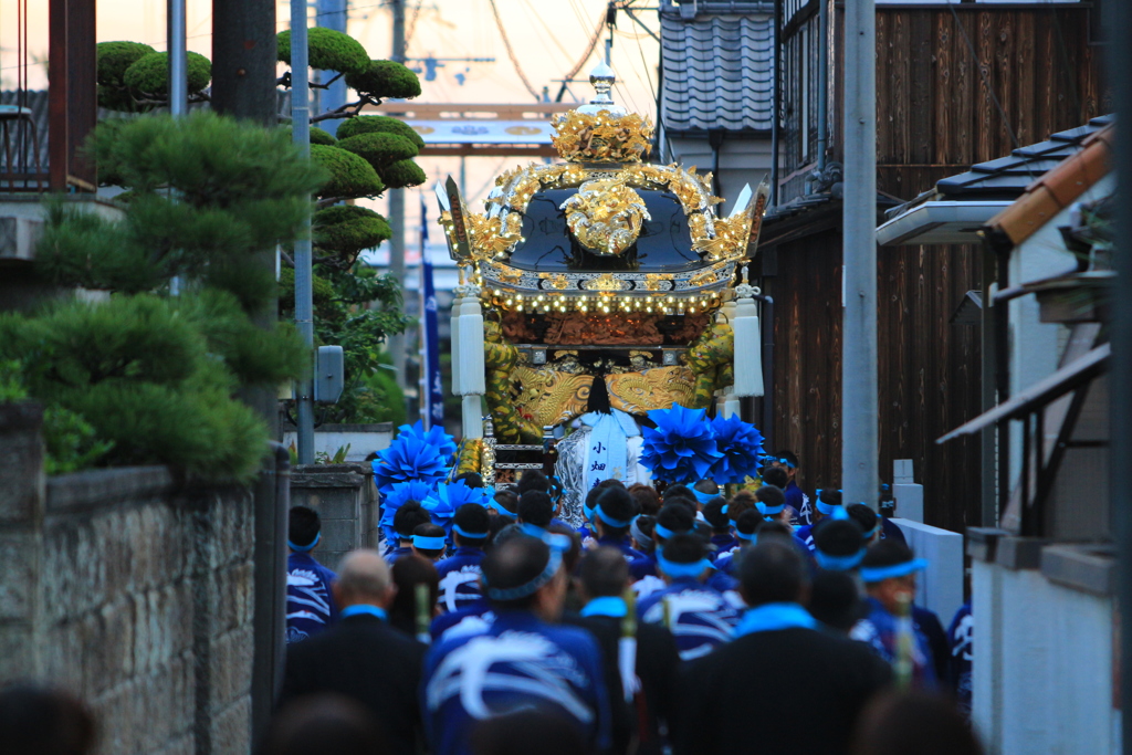 平成28年魚吹八幡神社　秋祭り