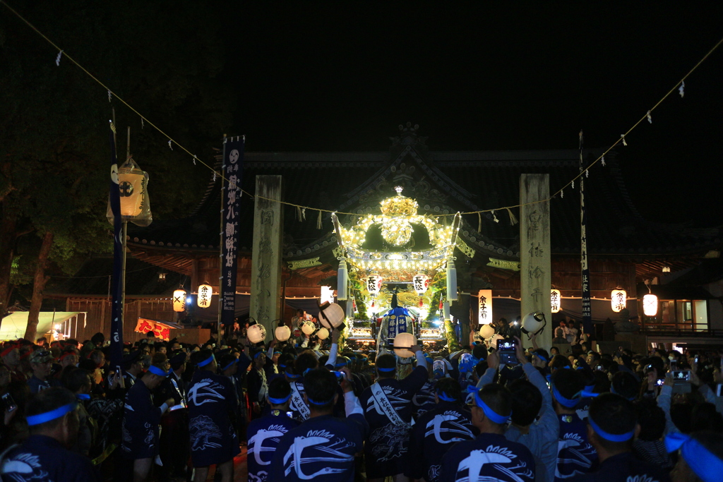 平成28年魚吹八幡神社　秋祭り