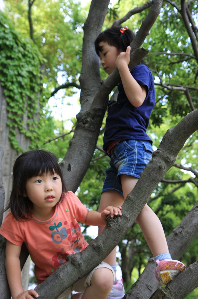 公園にて