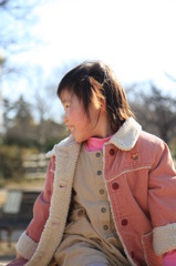 公園で