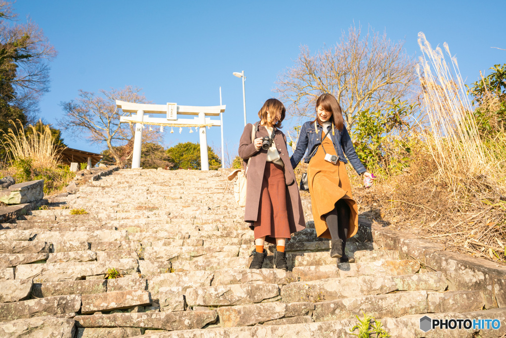 天空の鳥居　高屋神社