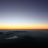 富士山　８合目からの夜明け
