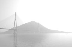 朝霧の生口島