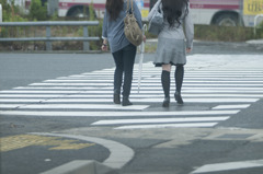 車道と歩道