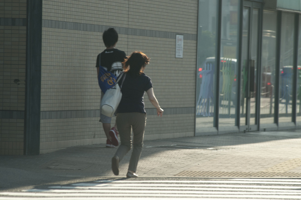 朝に向かう