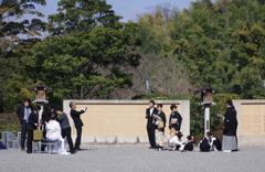 今日は結婚式。