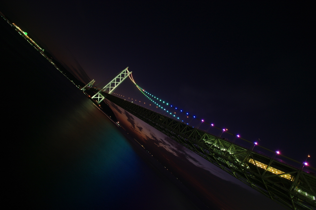 虹色の架け橋・・・