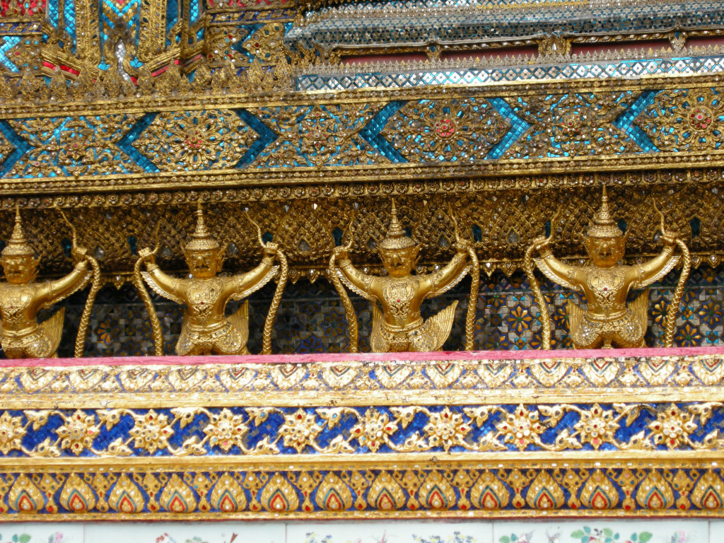 装飾 タイの仏教寺院