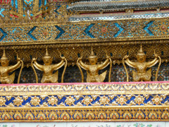 装飾 タイの仏教寺院