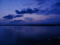 琵琶湖の朝